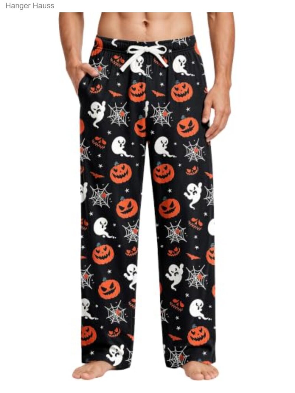 Mens Pajama Pants Sleep Bottoms Lounge PJ with Pockets Drawstring